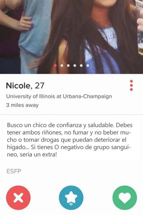 perfiles chicas tinder|+10 ejemplos perfectos de perfiles de Tinder para más Matches